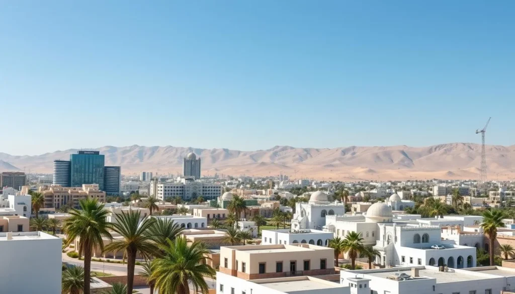 نمای زیبا از عمان